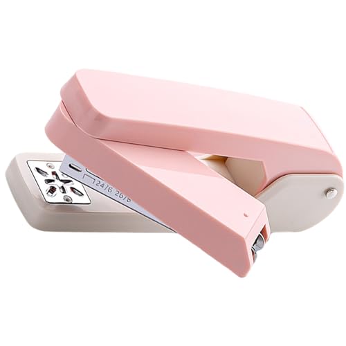 360 Grad Rotatable Stapler Office Standard 25 Blätter Kapazität Für Broschürenbroschüren Zeitungen Blättchen Büro Hefter von WKabnkn