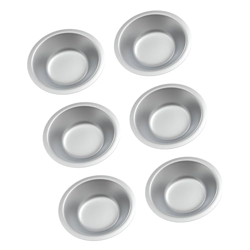 6 Stcs/Set Edelstahlfarbe Mischpaletten Tablett Kleine Paletten Runde Schüssel Zum Mischen Verschiedener Pigmente 6 Stcs/Set Edelstahlfarbe Mischpaletten Tablett Kleine Paletten Runde Schüssel Zum Mischen Verschiedener Pigmente von WKabnkn
