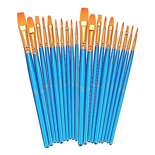 Acrylpinsel Pinsel Set 20pcs Künstler Für Hobbyisten Und Profis Basteln. Basteln Sie Die Kontrolle Von Acrylpinsel Acrylpinsel Pinsel Set 20pcs Künstler Für Hobbyisten Und Profis Basteln. Basteln Sie Die Kontrolle Von Acrylpinsel von WKabnkn