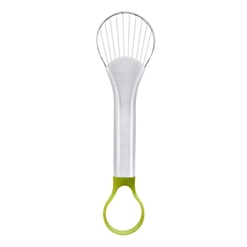 Avocado Pit Remover Cutter Pitter Werkzeug Erdbeer Slicer Edelstahl Obst Werkzeug Für Die Heimküche Einfach Zu Bedienen Avocado Boxenentferner von WKabnkn