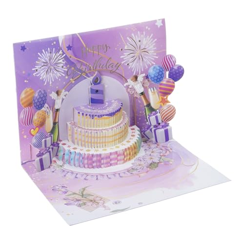 Geburtstags Grußkarte Mit Licht Und Musik Kuchen Gruß Und Klang Für Frauen Männer Kinder Up Karte Geburtstags Grußkarte Mit Licht Und Musik Kuchen Gruß Und Klang Für Frauen Männer Kinder Up Karte von WKabnkn