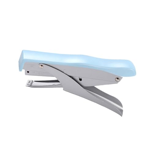 Heavy Duty Handheld Stapler Office Desktop 10 Blätter Kapazität Labour Sparsamem Stapling Maschine Handheld Hefter von WKabnkn