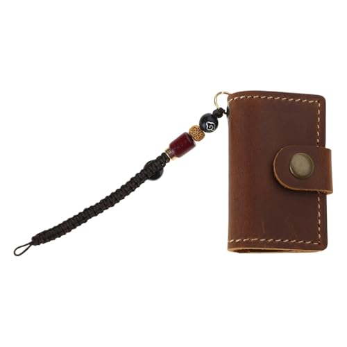 Kleines Lederjournal Taschen Notebook Schreibblock 2.4x1.57inch 64 Seiten Ungefüttert Zum Schreiben Von Skizzieren Und Notieren Sie Gesäumte Papierjournal von WKabnkn