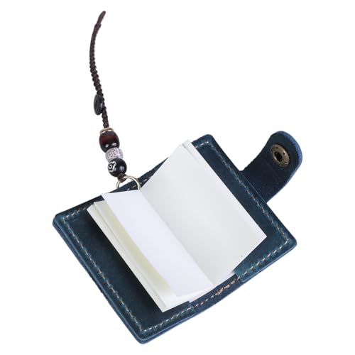 Kleines Lederjournal Taschen Notebook Schreibblock 2.4x1.57inch 64 Seiten Ungefüttert Zum Schreiben Von Skizzieren Und Notieren Sie Gesäumte Papierjournal von WKabnkn