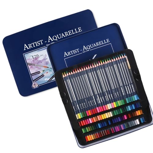 Malvorlagen Mit Metallbox Holzfarbstiften Vor Geschärftes Aquarellbleistift Mit Pinsel Für Malbuch Feiner Pinsel Enthalten Malvorlagen Mit Metallbox Holzfarbstiften Vor Geschärftes Aquarellbleistift Mit Pinsel Für Malbuch Feiner Pinsel Enthalten von WKabnkn