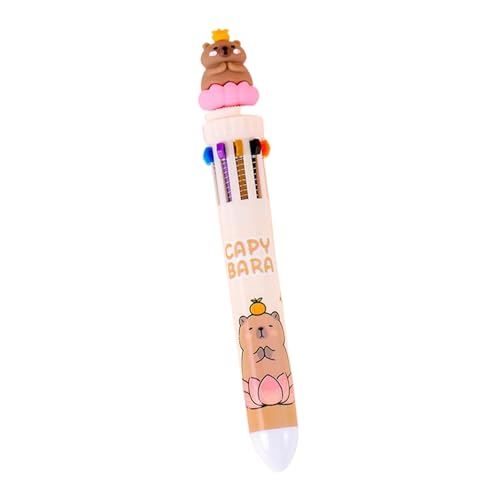Multicolor Kugelschreiber 10 Color In-1 0 5 Mm Zum Schreiben Von Farbcodierung Journaling Office Schreiben Von Versorgung Multicolor von WKabnkn
