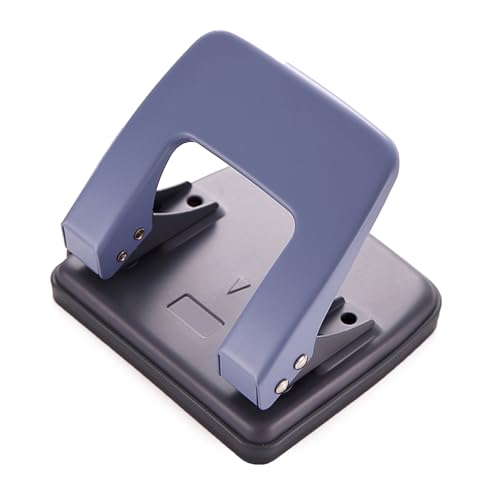 Portable Hole Puncher Mit Chip Hülle 2-Loch Puncher Mühelosen Stanzen Für Kartonpapierfoto Datei Bildpapier von WKabnkn