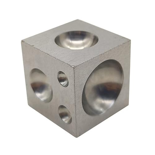 Vielseitiger Hohl Dapping Block Square Schmuck Dapping Block Square Carbon Steel Für Kreative Schmuck Designs Künstlerisches Workbench Accessoire von WKabnkn