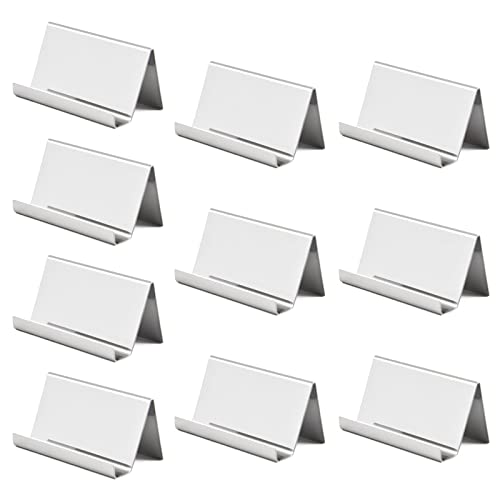 Visitenkartenhalter 10pcs 304 Stahlhalter Anbieter Display Stand Schreibtisch Display Mobiltelefon Für Schreibtisch Visitenkartenhalter Organizer Visitenkartenhalter 10pcs 304 Stahlhalter Anbieter Display Stand Schreibtisch Display Mobiltelefon Für Schreibtisch Visitenkartenhalter Organizer von WKabnkn