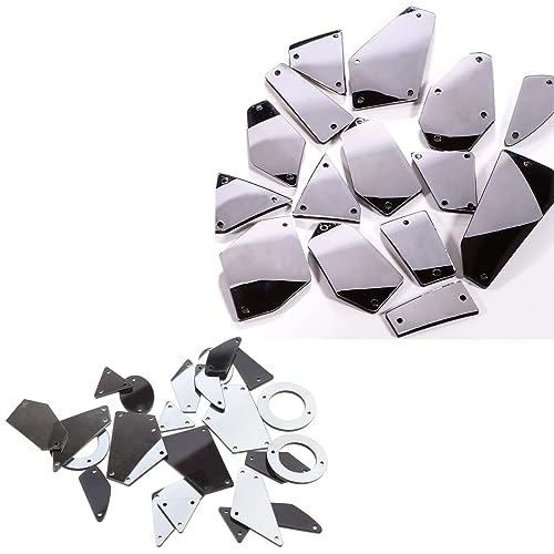 WKabnkn 20/50pcs Mixgröße Nähen Strasssteine Acrylnähen Kristall Auf Strasssteinen Für Kleidung Nadelarbeit Dekoration Acrylspiegel WKabnkn 20/50pcs Mixgröße Nähen Strasssteine Acrylnähen Kristall Auf Strasssteinen Für Kleidung Nadelarbeit Dekoration Acrylspiegel von WKabnkn