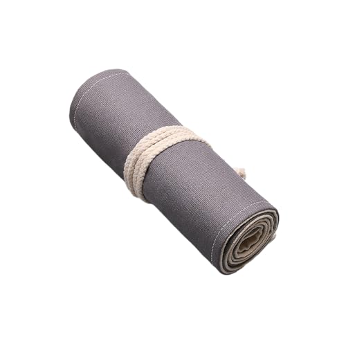 WKabnkn Künstler Pinselhalter Leinwand Rolling Up Bag Hülle Lagerbeutel Für Öl Aquarell Gouache Leinwand Bleistiftrolle WKabnkn Künstler Pinselhalter Leinwand Rolling Up Bag Hülle Lagerbeutel Für Öl Aquarell Gouache Leinwand Bleistiftrolle von WKabnkn