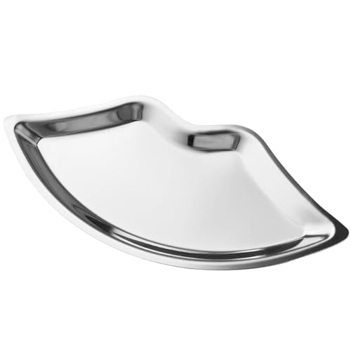 WKabnkn Lippenförmige Tablettlagerständer Metall Organizer Schmuckscheltern Sie Ohrringe Halskette Anhänger Armband Display Ständer Edelstahl Schmuck Organizer Tablett WKabnkn Lippenförmige Tablettlagerständer Metall Organizer Schmuckscheltern Sie Ohrringe Halskette Anhänger Armband Display Ständer Edelstahl Schmuck Organizer Tablett von WKabnkn