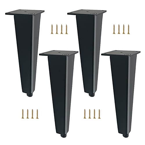 WLCNYL Möbelbeine 8 cm 10 cm 12 cm 15 cm 18 cm 20 cm 25 cm 30 cm 35 cm, 4 Stück Tischbeine aus Metall, verstellbare Möbelfüße, Ersatzbeine, Schwarz/Gold/Silber, für Schränke, Sofas, Schreibtische,B WLCNYL Möbelbeine 8 cm 10 cm 12 cm 15 cm 18 cm 20 cm 25 cm 30 cm 35 cm, 4 Stück Tischbeine aus Metall, verstellbare Möbelfüße, Ersatzbeine, Schwarz/Gold/Silber, für Schränke, Sofas, Schreibtische,B von WLCNYL