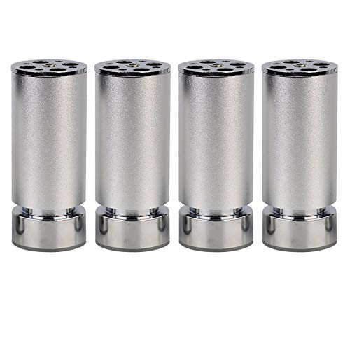 WLCNYL Möbelbeine aus Aluminium, Tischbeine, Sofabeine, Verstellbar 0-6 Mm, Langlebige Ersatzbeine, Integrierte M8-Schrauben, Tragkraft 500 Kg,6cm WLCNYL Möbelbeine aus Aluminium, Tischbeine, Sofabeine, Verstellbar 0-6 Mm, Langlebige Ersatzbeine, Integrierte M8-Schrauben, Tragkraft 500 Kg,6cm von WLCNYL