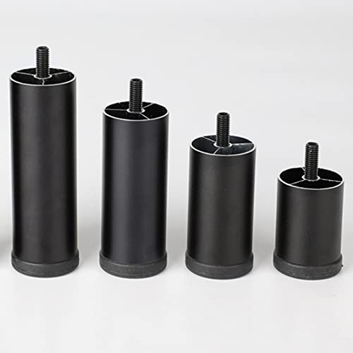 WLCNYL Stück Möbelbeine aus Metall, verstellbare Tischbeine, Möbelfüße mit M8-Schrauben, Stützbeine für Couchtisch, Esstisch, Sofa, Schrank, Schreibtisch, Schwarz/Gold/Silber, DIY-Ersatzbeine, Schw WLCNYL Stück Möbelbeine aus Metall, verstellbare Tischbeine, Möbelfüße mit M8-Schrauben, Stützbeine für Couchtisch, Esstisch, Sofa, Schrank, Schreibtisch, Schwarz/Gold/Silber, DIY-Ersatzbeine, Schw von WLCNYL