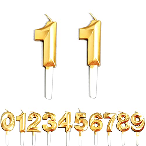 Geburtstag Kerzen, 11th Geburtstag Gold Nummer Geburtstagskuchen kerzen, Kuchen Dekoration für Geburtstag Party Hochzeit Jahrestag Abschlussfeier Feier Lieferungen Geburtstag Kerzen, 11th Geburtstag Gold Nummer Geburtstagskuchen kerzen, Kuchen Dekoration für Geburtstag Party Hochzeit Jahrestag Abschlussfeier Feier Lieferungen von WLHGH