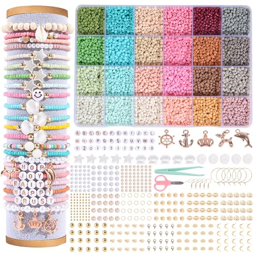 WLIAGYE Perlen für Armbänder zum Auffädeln Set 3mm,Holzperlen,Numer und Buchstabenperlen,Osterperlen- Ideal für DIY Schmuckherstellung Freundschaftsarmband,Makramee,Halsketten,Geschenke für kinder WLIAGYE Perlen für Armbänder zum Auffädeln Set 3mm,Holzperlen,Numer und Buchstabenperlen,Osterperlen- Ideal für DIY Schmuckherstellung Freundschaftsarmband,Makramee,Halsketten,Geschenke für kinder von WLIAGYE