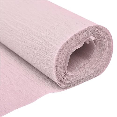 Geschenke Geschenkpapier 2 Rollen 250 x 50 cm, zerknittertes Krepppapier, Blumenverpackung, Bastelmaterial, DIY-Papierschlangen, Scrapbooking, Origami, Party-Dekoration, Verpackungsmaterial FüR Urlaub von WLIHDB