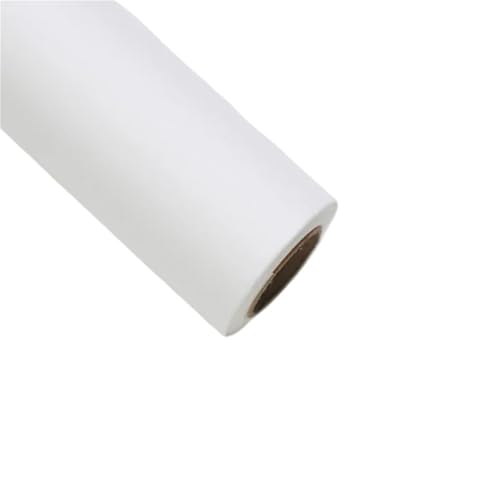 Geschenke Geschenkpapier Geschenkpapierrolle, Blumen-Geschenkpapier, farbiges Kunst-Bastelpapier for Hochzeit, Party-Bastelarbeiten FüR Urlaub(Pure White) von WLIHDB