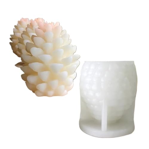 Kerzenformen 4PCS 3D Tannenzapfen Kerze Silikon Form DIY Multicavity Pinienkerne Harz Seife Machen Set Schokolade Kuchen Eis form Weihnachten Dekor FüR Diy Kerzenformen 4PCS 3D Tannenzapfen Kerze Silikon Form DIY Multicavity Pinienkerne Harz Seife Machen Set Schokolade Kuchen Eis form Weihnachten Dekor FüR Diy von WLIHDB