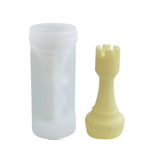 Kerzenformen 4PCS Silikon Kerze Form DIY Aromatherapie Harz Form 3D Kreative Set Schokolade Backen Utensilien Hause Kerzen Machen Lieferungen FüR Diy(White06) von WLIHDB