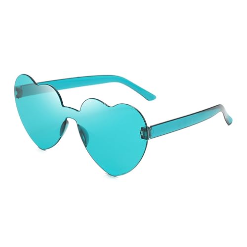 Partybrille 20 Stück rahmenlose, sternförmige, einfarbige Brillengläser for Brillen, coole Disco-Brillen for Damen und Herren, modische Pentagramm-Sonnenbrille FüR Junggesellinnenabschiede(Lake blue) Partybrille 20 Stück rahmenlose, sternförmige, einfarbige Brillengläser for Brillen, coole Disco-Brillen for Damen und Herren, modische Pentagramm-Sonnenbrille FüR Junggesellinnenabschiede(Lake blue) von WLIHDB
