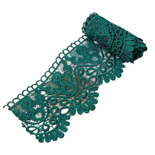 Spitzenband 1 Meter aushöhlen floral bestickte Spitze Seide handgefertigt DIY Stoff Kleidung Zubehör FüR NäHen Handwerk(Color6) von WLIHDB