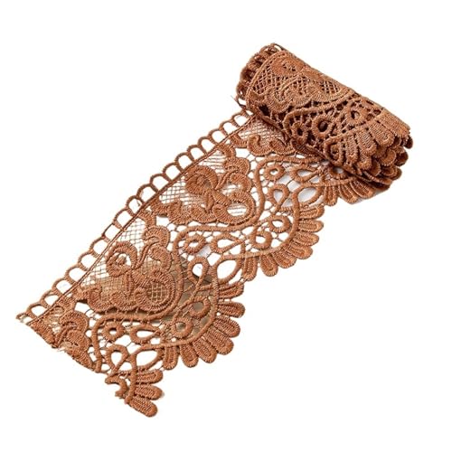 Spitzenband 1 Meter aushöhlen floral bestickte Spitze Seide handgefertigt DIY Stoff Kleidung Zubehör FüR NäHen Handwerk(Color9) von WLIHDB