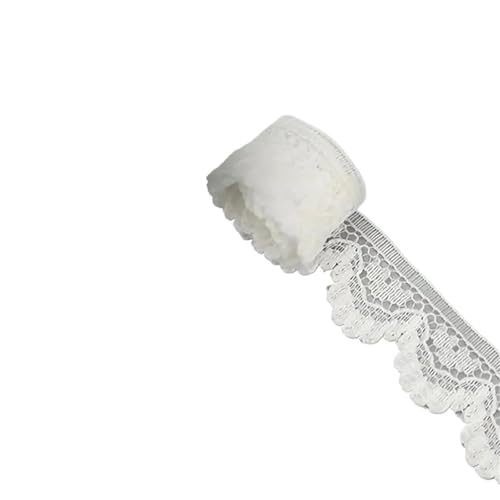 Spitzenband 1 Rolle weißes Spitzenband, Dekoration, Nähen, Geschenkverpackung, Hochzeitsbedarf, Bekleidungszubehör FüR NäHen Handwerk(1.0M) von WLIHDB