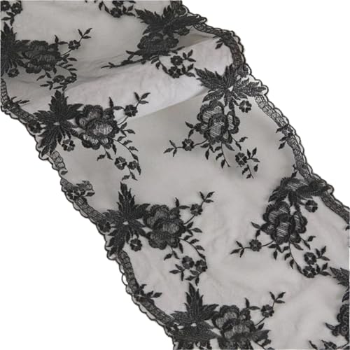 Spitzenband 1 Yards Rosa Bestickter Stoff Spitzenbesatz Band Handarbeit DIY Nähen Handwerk for Kostüm Hut Dekoration Spitzenstoff FüR NäHen Handwerk(Color1) von WLIHDB