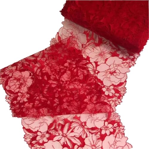 Spitzenband 1 Yards Rosa Bestickter Stoff Spitzenbesatz Band Handarbeit DIY Nähen Handwerk for Kostüm Hut Dekoration Spitzenstoff FüR NäHen Handwerk(Color3) von WLIHDB