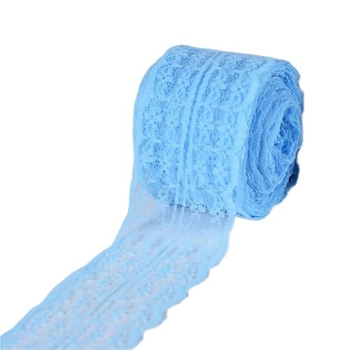 Spitzenband 10 Meter/Rolle Spitzenband Handgefertigtes Material DIY Bekleidung Nähen Stoff Spitzenbesatz FüR NäHen Handwerk(Color10) von WLIHDB