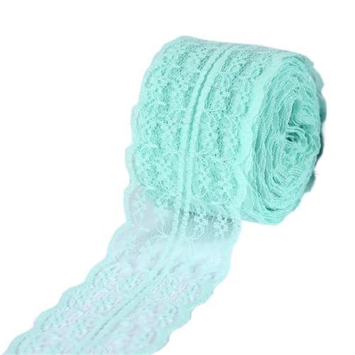 Spitzenband 10 Meter/Rolle Spitzenband Handgefertigtes Material DIY Bekleidung Nähen Stoff Spitzenbesatz FüR NäHen Handwerk(Color11) von WLIHDB