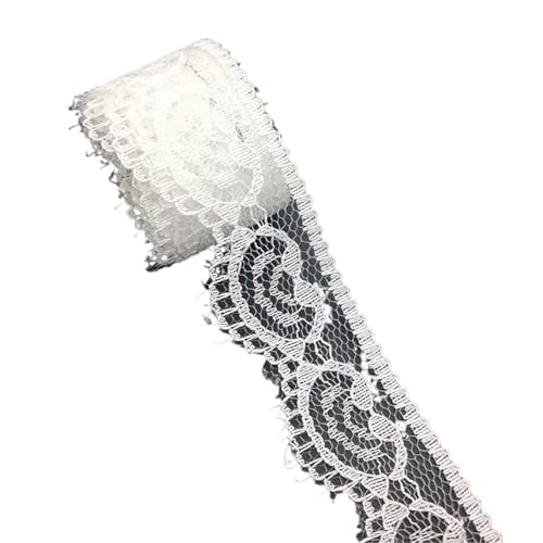 Spitzenband 10 Yards Kunsthandwerk bestickt Net Lace Trim Ribbon DIY Hochzeit/Geburtstag/Weihnachtsdekorationen FüR NäHen Handwerk(Color1) von WLIHDB