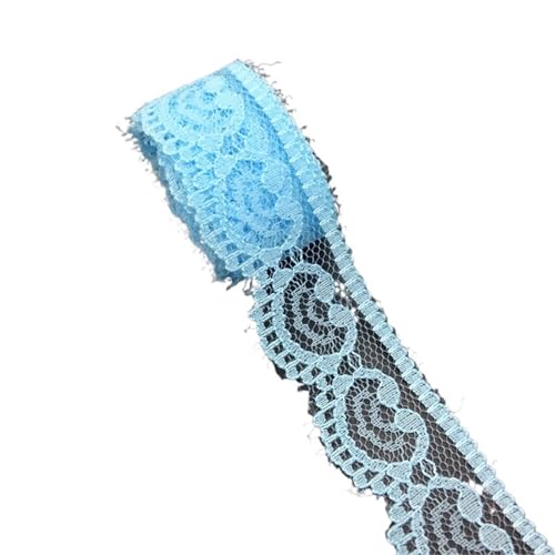 Spitzenband 10 Yards Kunsthandwerk bestickt Net Lace Trim Ribbon DIY Hochzeit/Geburtstag/Weihnachtsdekorationen FüR NäHen Handwerk(Color11) von WLIHDB