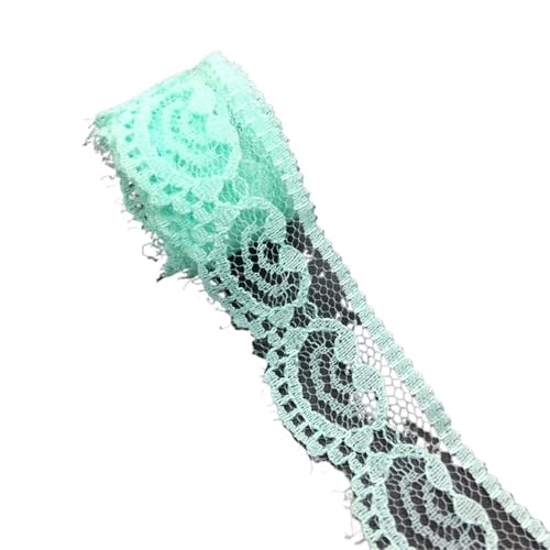 Spitzenband 10 Yards Kunsthandwerk bestickt Net Lace Trim Ribbon DIY Hochzeit/Geburtstag/Weihnachtsdekorationen FüR NäHen Handwerk(Color2) von WLIHDB