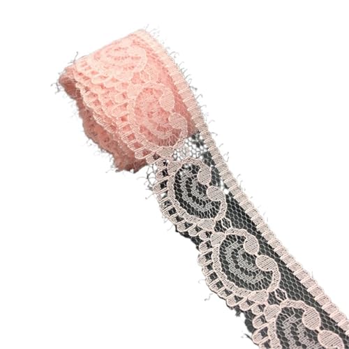 Spitzenband 10 Yards Kunsthandwerk bestickt Net Lace Trim Ribbon DIY Hochzeit/Geburtstag/Weihnachtsdekorationen FüR NäHen Handwerk(Color3) von WLIHDB