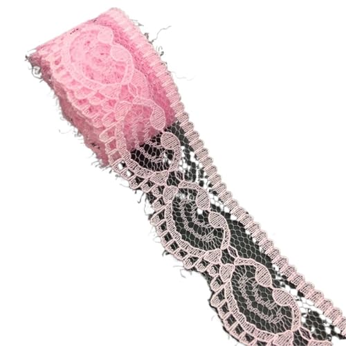 Spitzenband 10 Yards Kunsthandwerk bestickt Net Lace Trim Ribbon DIY Hochzeit/Geburtstag/Weihnachtsdekorationen FüR NäHen Handwerk(Color7) von WLIHDB