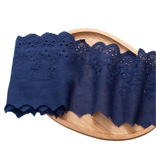 Spitzenband Baumwolle Stickerei Spitze Stoff DIY Borte Kettenwirkerei Nähzubehör FüR NäHen Handwerk(Color2) von WLIHDB