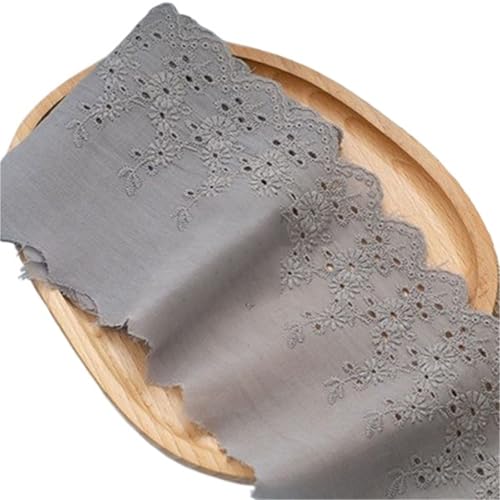 Spitzenband Baumwolle Stickerei Spitze Stoff DIY Borte Kettenwirkerei Nähzubehör FüR NäHen Handwerk(Color5) von WLIHDB