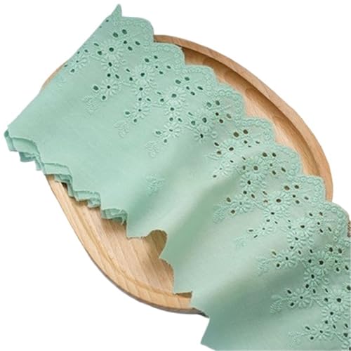 Spitzenband Baumwolle Stickerei Spitze Stoff DIY Borte Kettenwirkerei Nähzubehör FüR NäHen Handwerk(Color7) von WLIHDB