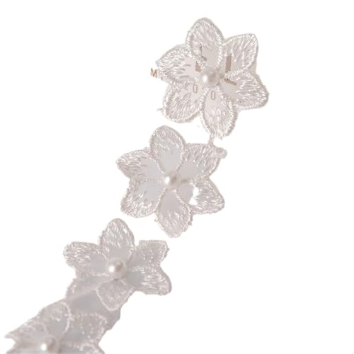 Spitzenband Bestickte DIY Spitze Band Trim Fringe Spitze Stoff Handgemachte Kleid Nähbedarf FüR NäHen Handwerk(Color2) von WLIHDB