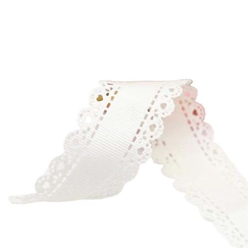 Spitzenband Hohlspitze Ripsband Spitzenband DIY Handwerk Handgefertigte Accessoires FüR NäHen Handwerk(Color3) von WLIHDB