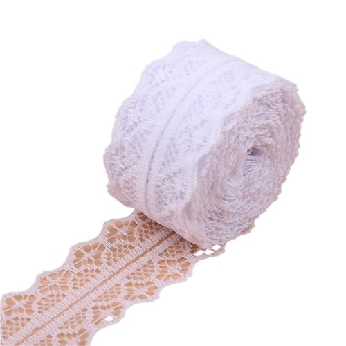 Spitzenband Nicht dehnbares Spitzenband, DIY-Bastelarbeiten, Blumendekoration, Spitzenbandrolle FüR NäHen Handwerk(Color2) von WLIHDB