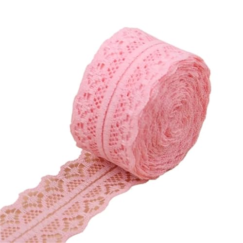 Spitzenband Nicht dehnbares Spitzenband, DIY-Bastelarbeiten, Blumendekoration, Spitzenbandrolle FüR NäHen Handwerk(Color7) von WLIHDB