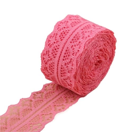 Spitzenband Nicht dehnbares Spitzenband, DIY-Bastelarbeiten, Blumendekoration, Spitzenbandrolle FüR NäHen Handwerk(Color8) von WLIHDB