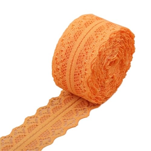 Spitzenband Nicht dehnbares Spitzenband, DIY-Bastelarbeiten, Blumendekoration, Spitzenbandrolle FüR NäHen Handwerk(Color9) von WLIHDB