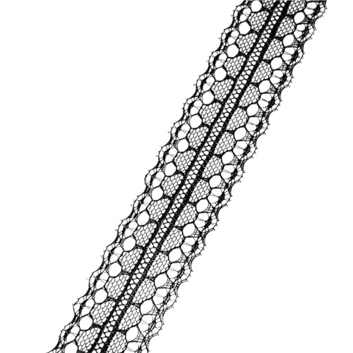Spitzenband Schwarzes Spitzenband, verschiedene Blumenborten for Geschenkverpackungen, Weihnachts- und Hochzeitsdekoration, DIY-Bastel- und Nähzubehör FüR NäHen Handwerk(Color3) von WLIHDB