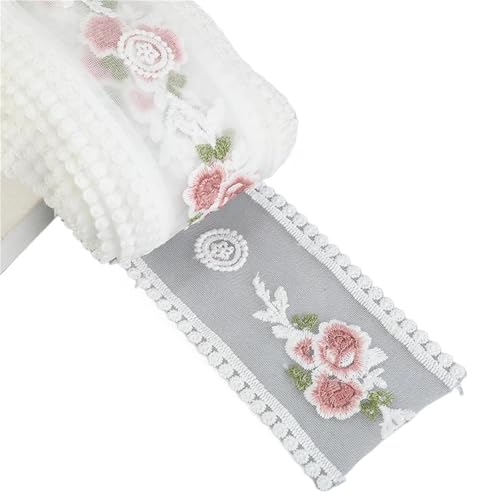 Spitzenband Spitzenband Nähen Stoff Handwerk Blume Stickerei Spitze Zubehör Band Handarbeit Zubehör Kleidung FüR NäHen Handwerk(Color 6) von WLIHDB