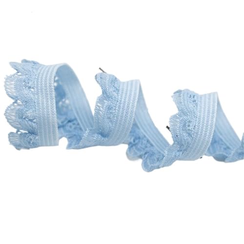 Spitzenband Spitzenband Rüschen Elastisches Spitzenstoffband for DIY Nähen Unterwäsche Kleidungsstücke Hometextile Zubehör FüR NäHen Handwerk(Color1) von WLIHDB